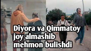 ZIRAPCHA 4 MOVSUM  Diyora va Qimmatoy yaqinlari bilan koʻrishib tanishib mehmon bulishdi