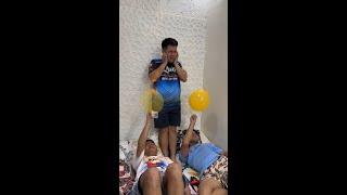 BALLOON AND FART BOMB PRANK