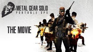 Metal Gear Solid: Portable Ops - The Movie [HD] Full Story