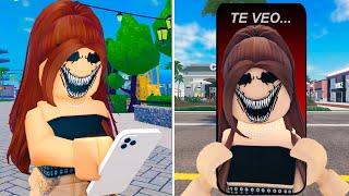 Hice una Broma TERRORÍFICA a Mi Familia en Roblox Snapchat!