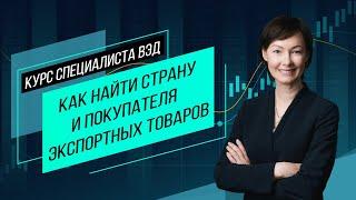 Как найти страну и покупателя экспортных товаров. Главное об экспортном маркетинге. Семинар