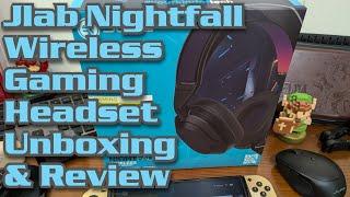 JLab Nightfall Wireless Gaming Headset Unboxing & Review