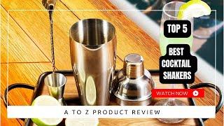 Best Cocktail Shakers On Amazon / Top 5 Product ( Reviewed & Tested )