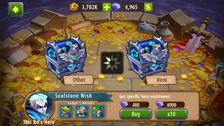 Magic Rush : Heroes---- BUYING UP NEW EDWIN  FROM WISHING POOL?? -- 6K DIAMONDS??