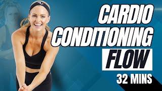 Day 22: Cardio Conditioning Flow - Bodyweight Workout | Athlete