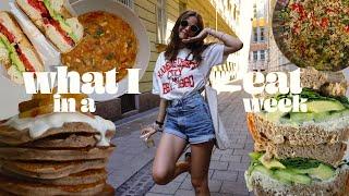 WHAT I EAT IN A WEEK as a vegan / summer diaries /