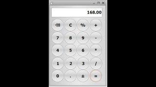 How to Create a Calculator with  Round Buttons  in Java Eclipse