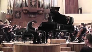 Pedro Emanuel Pereira plays F. Liszt Piano Concerto No. 2 in A major, S. 125 (part 1)