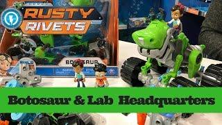 Preview! Rusty Rivets Botosaur & Lab Headquarters  - Toy Fair 2017