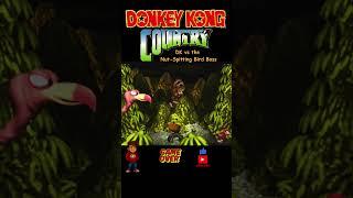 Donkey Kong vs the Nut Spitting Bird Boss!  Game Over   Part 2
