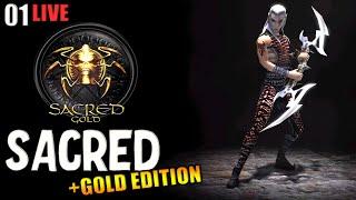 SACRED Gold Edition - Diablo ist was für Anfänger! FOLGE 01! Live!