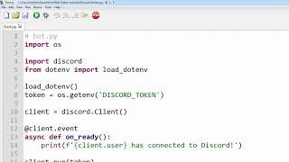 Make a Discord Bot With Python
