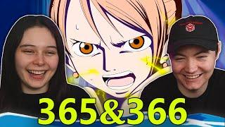 LETS GO NAMI! One Piece Ep 365 & 366 REACTION & REVIEW