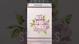 Next Level Stencils! Must-See NEW Card Making Idea #cardmaking