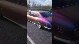 PSYCHEDELIC CAPELLA "crazy flip paint" #mazda #capella #rx2 #rotary