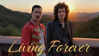 Freddie Mercury AI - Living Forever ft. Brian May AI