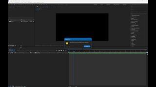 SOLSOFT: After Effects Warning: Invalid Menu Operation