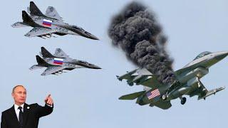 30 seconds ago, 10 US F-16s entering Russian airspace were shot down by 3 MiG-29SM pilots.