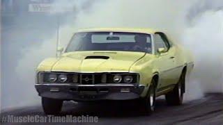 429 Cobra Jet "Cyclone Spoiler" vs Buick 455 GS - 426 Street HEMI - 396 SS (Classic Drags!)