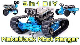 Makeblock Mbot Ranger an Excellent 3 in 1 Robotics and STEM Education DIY KIT