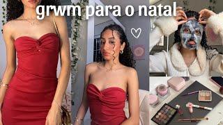 arrume se comigo para o natal *grwm comigo*