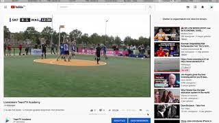 Demo TeamTV Livestreaming Korfball