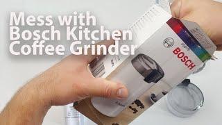 Bosch Kitchen Coffee Grinder - TSM6A011W Unboxing