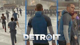 Detroit: Become Human | "Марш свободы": Атаковать/ Не сдавать позиции/ Разойтись