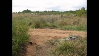 Бюджетная дорога в чистом поле. // переезд в деревню