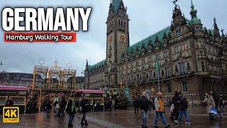 HAMBURG, GERMANY AMAZING WALKING TOUR IN 4K[FULL TOUR]