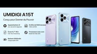 UMIDIGI A15T déballage et prise en Mains