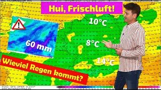 Der Sommer geht nächste Woche weiter - bis 30 °C. Am Wochenende Starkregengefahr, nachts angeneh