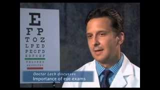 Dr. Aaron Lech Discusses Importance of Eye Exam