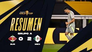 Surinam 0-2 México | Copa Oro 2025 | Fase de Grupos