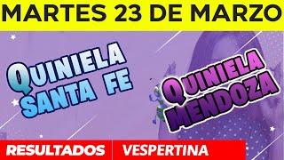 Resultados Quinielas Vespertinas de Santa Fe y Mendoza Martes 23 de Marzo