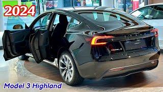 2024 Tesla model 3 highland - Luxury Electric Sport Sedan | Black Color