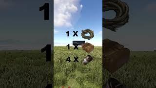 Cost to craft Satchel Charges in Rust #rust #shorts #rustraid #fyp #yt #ytshorts #gaming #info