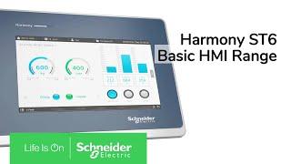 Harmony ST6 - Schneider Electric's Basic HMI | Schneider Electric