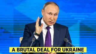 BREAKING | Putin Reveals New Peace Plan