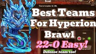 Hyperion Titan Brawl Best Teams. Win ALL Battles. Hero Wars: Dominion Era