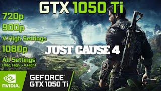 Just Cause 4 on GTX 1050 Ti + i5 7400 |1080p All Settings, 900p & 720p V.High Settings