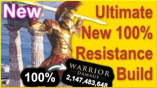 Assassins Creed Odyssey - New Ultimate 100% Resistance Build - 2 Billion Tank Build - Abolish Death!