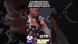 SleazyWorldGo reveals what he did prior to rap & denies working at Hollister