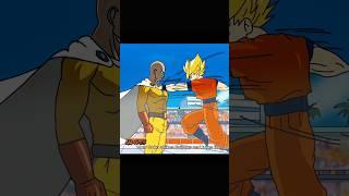 Saitama is not even serious||one punch man x dragon ball #saitama #onepunchman #goku #dragonball