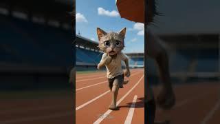 Broke Cat Grinding for a Better Life  #kittenlife #animalrescue #catlife #tailtales #babycare