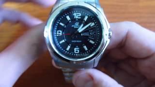 Casio Edifice EF-129D-1A видео-обзор