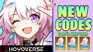 HONKAI STAR RAIL NEW REDEMPTION CODES 13 JULY 2024 | HONKAI STAR RAIL CODES