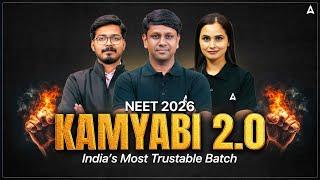 NEET 2026 KAMYABI 2.0 with Team Vidya of Adda247 India's Most Trusted NEET Batch!