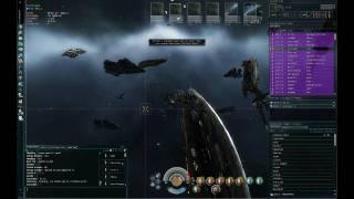 100 vs 100 on test server with Capital ship in EVE online