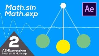 AE - After Effects - Pendulum Swing Animation - Math Expressions